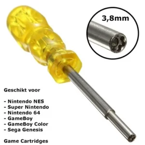 Schroevendraaier 3.8mm voor Retro Consoles