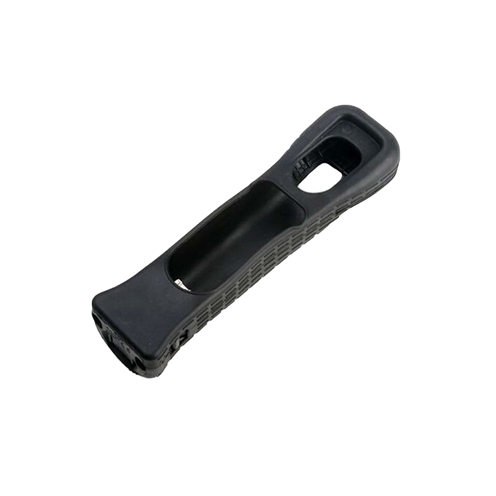 Wii Siliconen Sleeve Motionplus (Zwart)