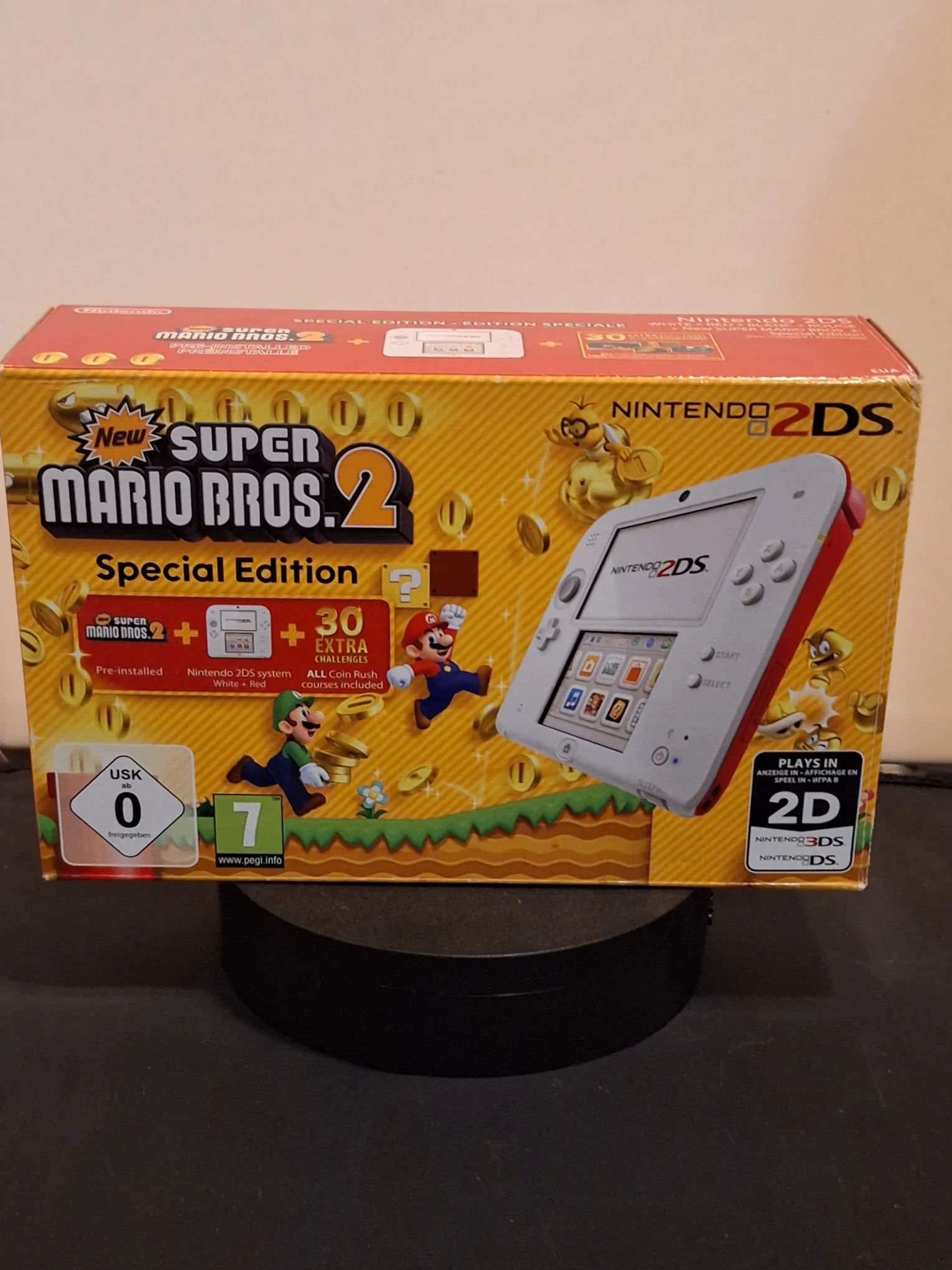 Nintendo 2DS Console - Wit/Rood (Special Edition) (Boxed) - Afbeelding 4