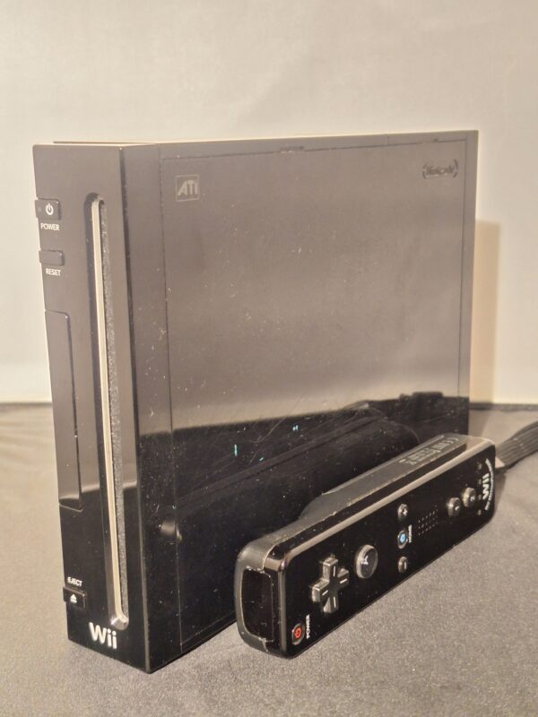 Nintendo Wii (Zwart) - Afbeelding 3