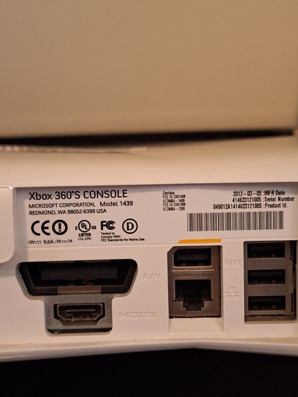 Xbox 360 Slim Bundel White - Afbeelding 4