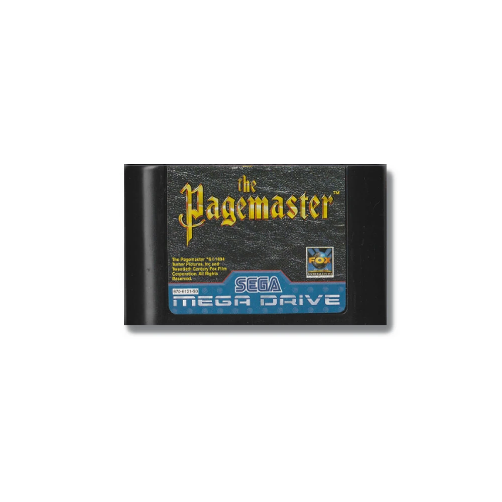 The Pagemaster SEGA Mega Drive
