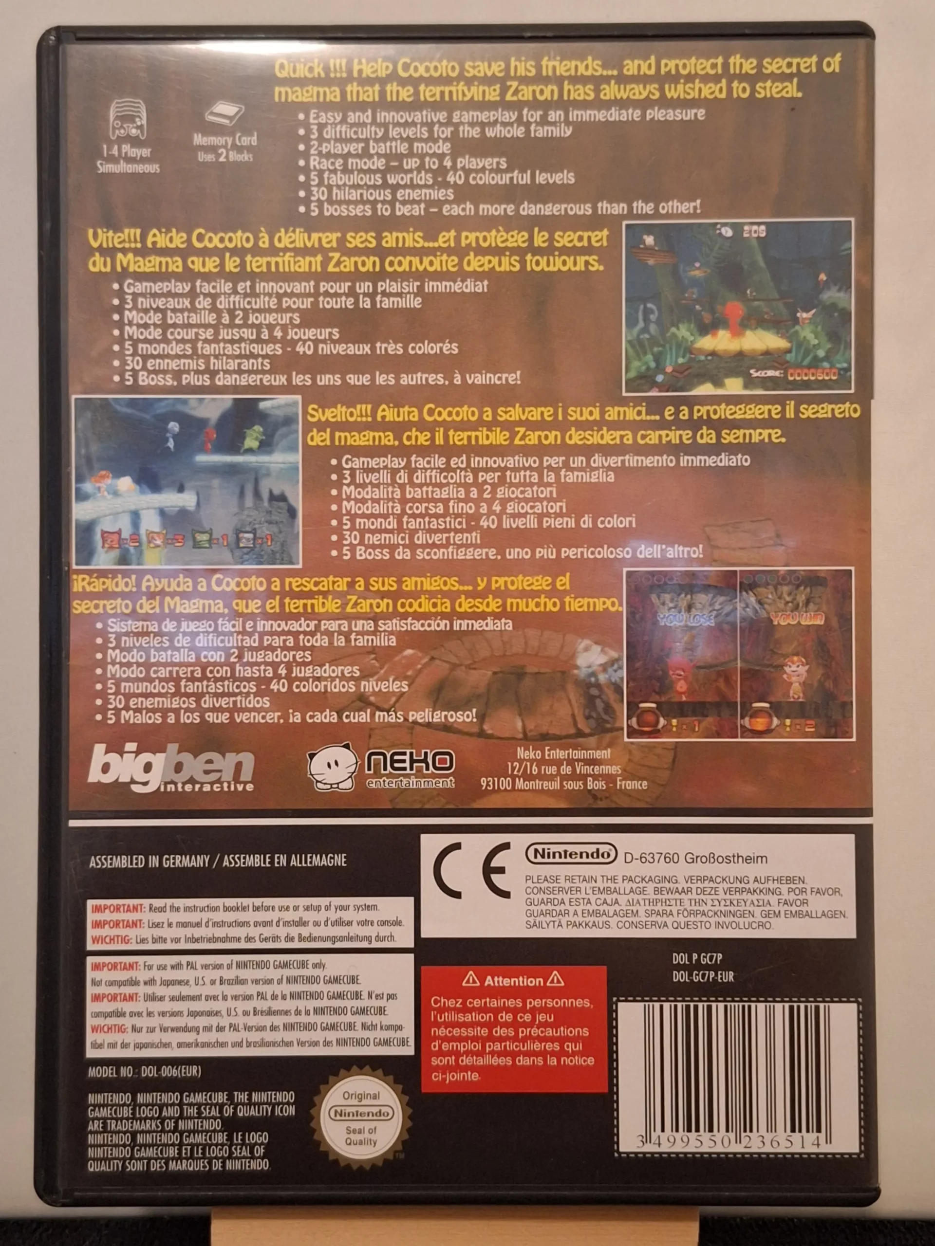 Cocoto Platform Jumper Nintendo Gamecube - Afbeelding 3