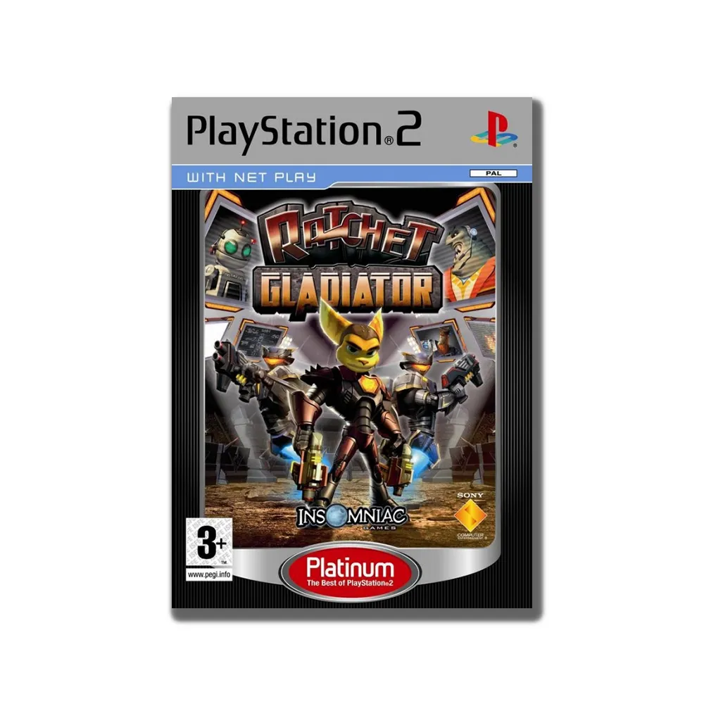 Ratchet Gladiator PlayStation 2 Platinum