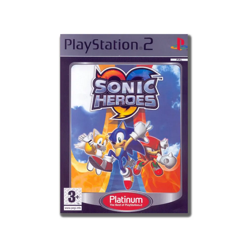 Sonic Heroes PlayStation 2 Platinum