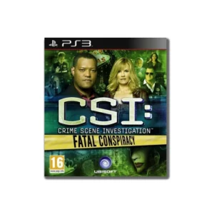 CSI Fatal Conspiracy PlayStation 3